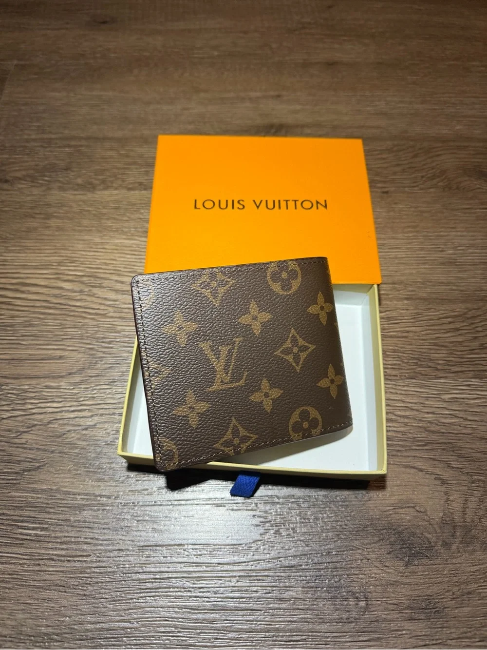 Louis Vuitton Brown Monogram Canvas Men's Wallet